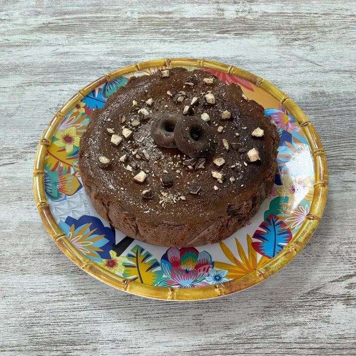 Tarta de queso Filipino con chocolate belga